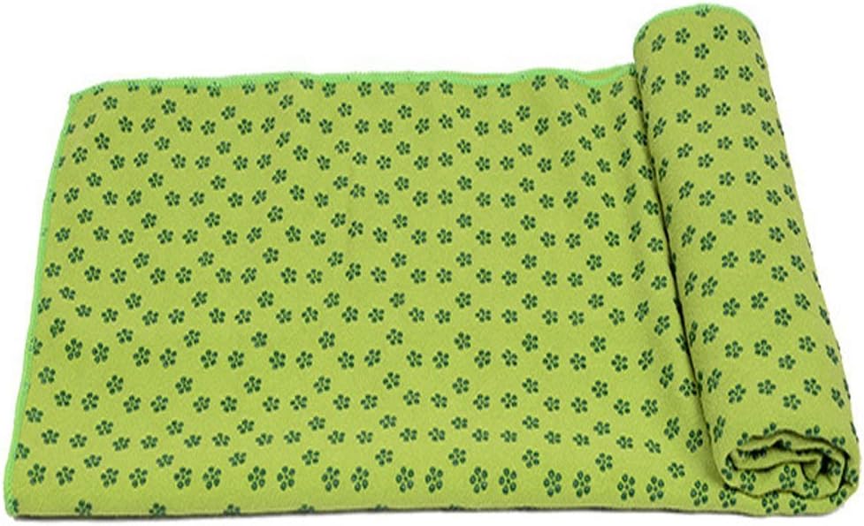 Microfiber Yoga Mat Towels and Hand Towels (Green)