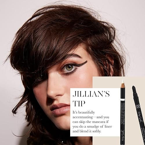 Miniatura 4 de Jillian Dempsey Delineador de ojos Khôl en marrón intenso y tinte de tapa en bronce