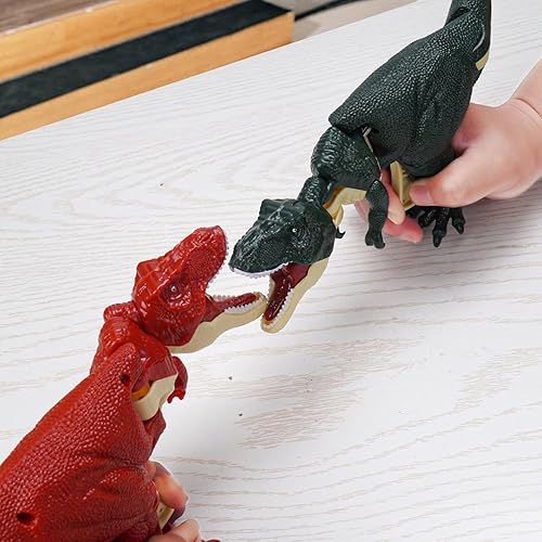 Miniatura 2 de Dinosaurio Zazaza Dino Zaza -2024 Divertidos juguetes de dinosaurio, Trigger The T-Rex, juguetes de dinosaurio Chomper, juguete de dinosaurio