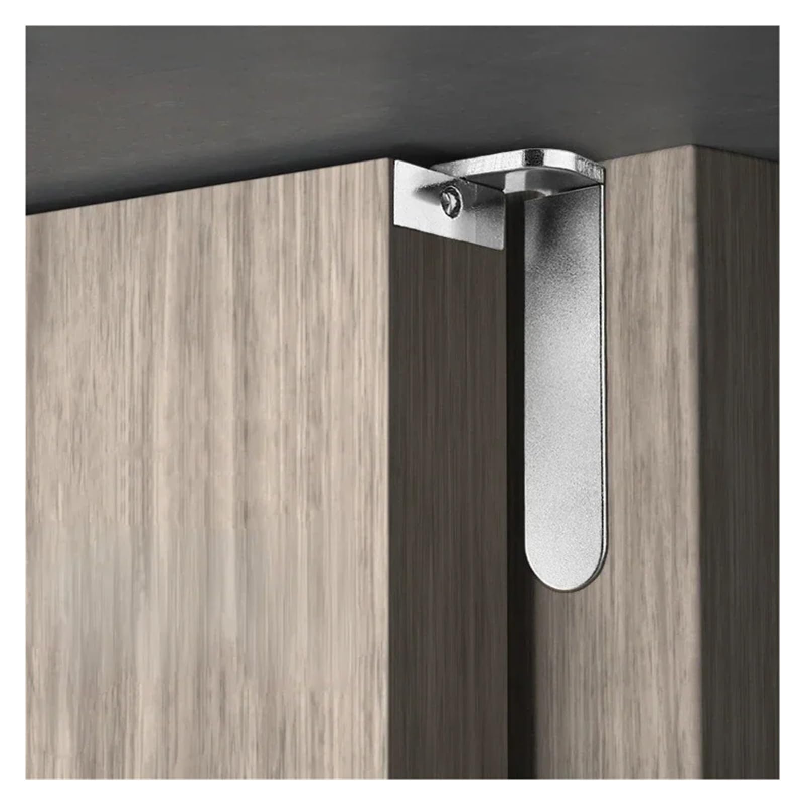Niewidoczne Zawiasy Drzwiowe 3D Regulowany Obrotowy Zawias Ze Stopu Cynku Ukryty Świat Do Kuchni Sprzęt Meblowy Domu Mocno Zabezpieczone(Black)