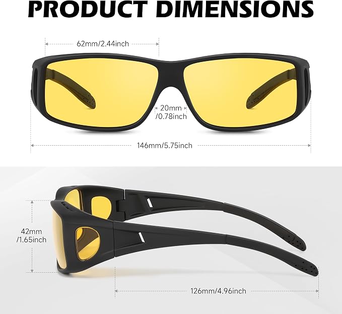 Gafas de sol polarizadas para conducción nocturna miniatura 4