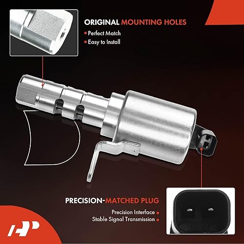 Miniatura 6 de A-Premium Solenoide de sincronización de válvula variable del motor (VVT) compatible con Ford Escape 09-12 Fusion 06-12 y Lincoln MKZ 2011-2012 y