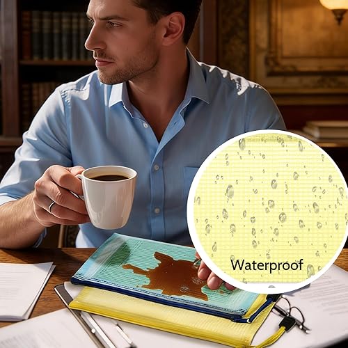 Miniatura 6 de 100 Pcs Mesh Zipper Pouch Bulk, Clear Plastic Pencil Pouches 8.5 x 4.5 Inch Small Waterproof Pencil Case Pouch for Stationary, Cosmetics, Bill,