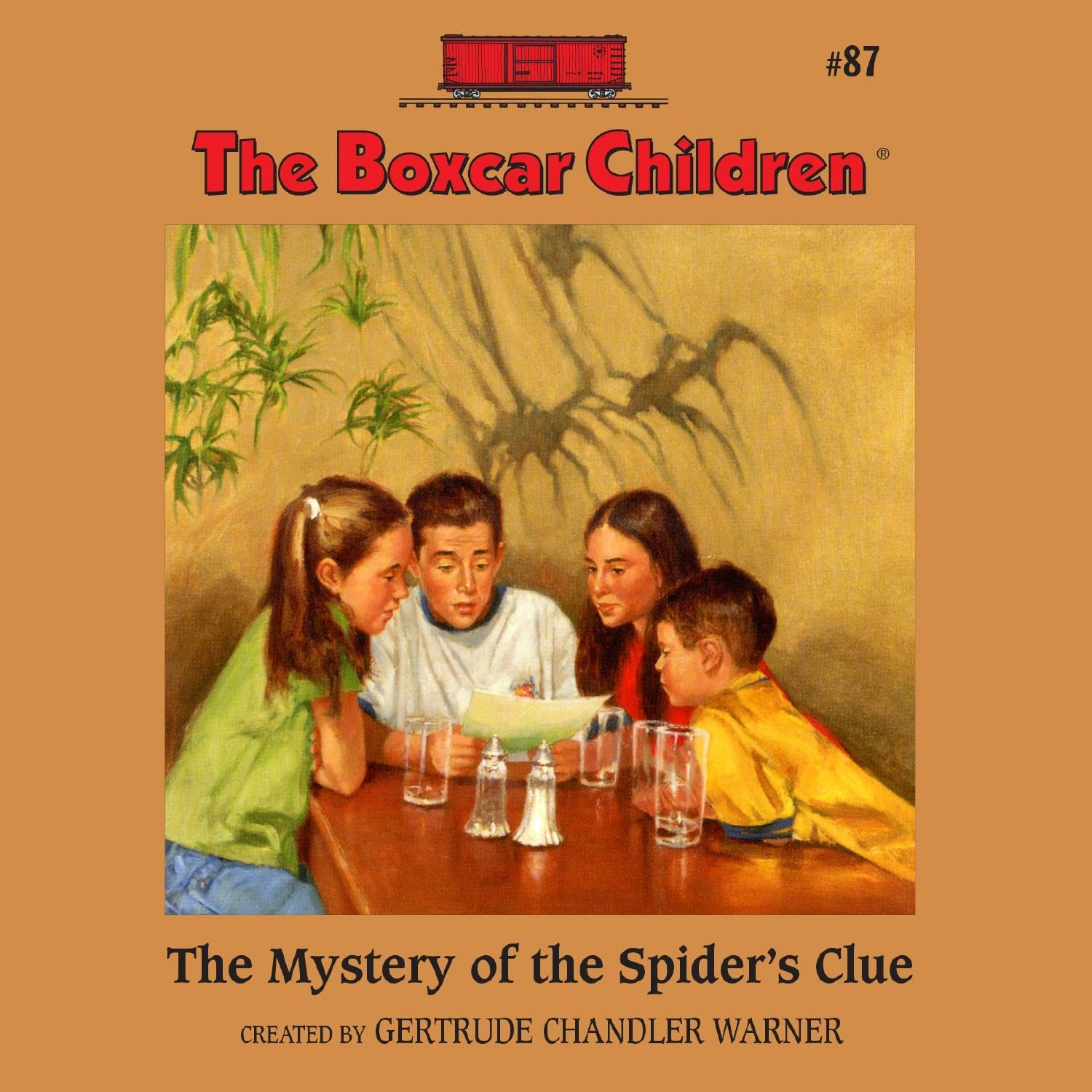 Cover art for The Mystery of the Spider's Clue