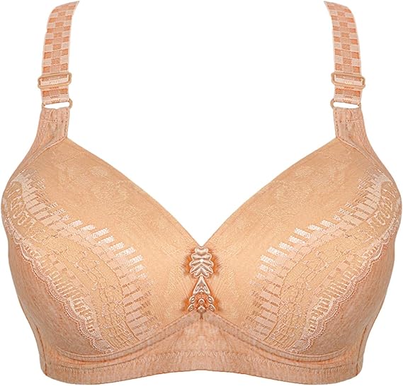 AgrinTol Bras for Women, Plus Size No Underwire Bra Sleep Everyday Bras