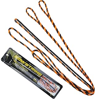 LWANO D97 Flemish Twist Bow String Handmade Fast Flight Bow String 16 Strands 54-70in Replacement Bowstring for Traditional Longbow Recurve Bow