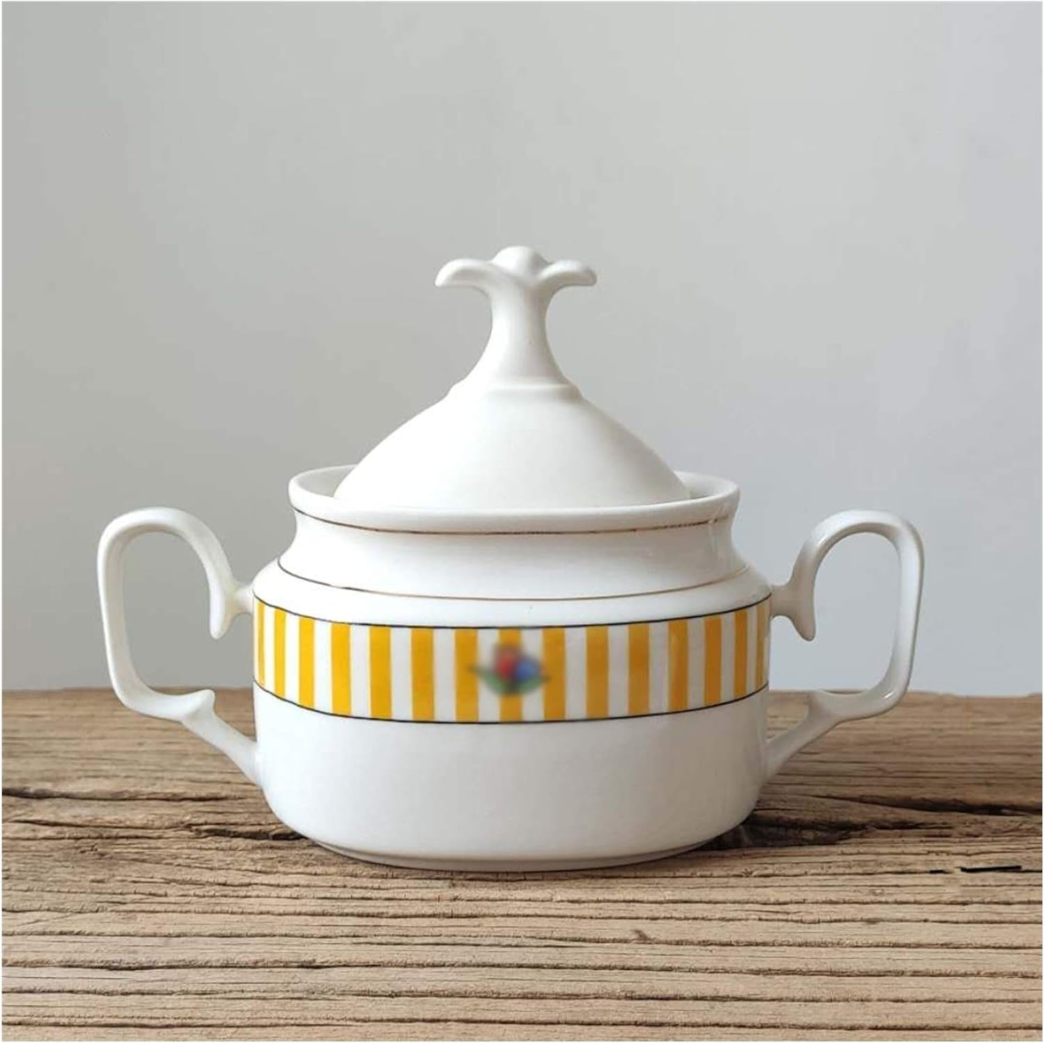 Sugar Bowl Ceramic Sugar Bowl Coffee Supporting Equipment Can Be Used As a Good Companion for Sugar Bowl Salt Bowl Tea Bowl and Multi-Functional Sugar Bowl Coffee Candy jar