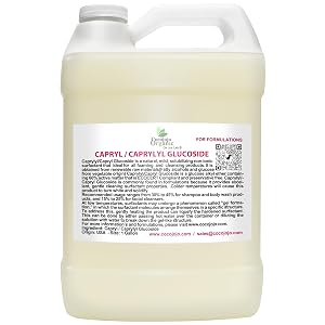 Dr Joe Lab Capryl Glucoside Liquid Surfactant - Caprylyl Natural Plant Derived - DIY Skin Care - Shower