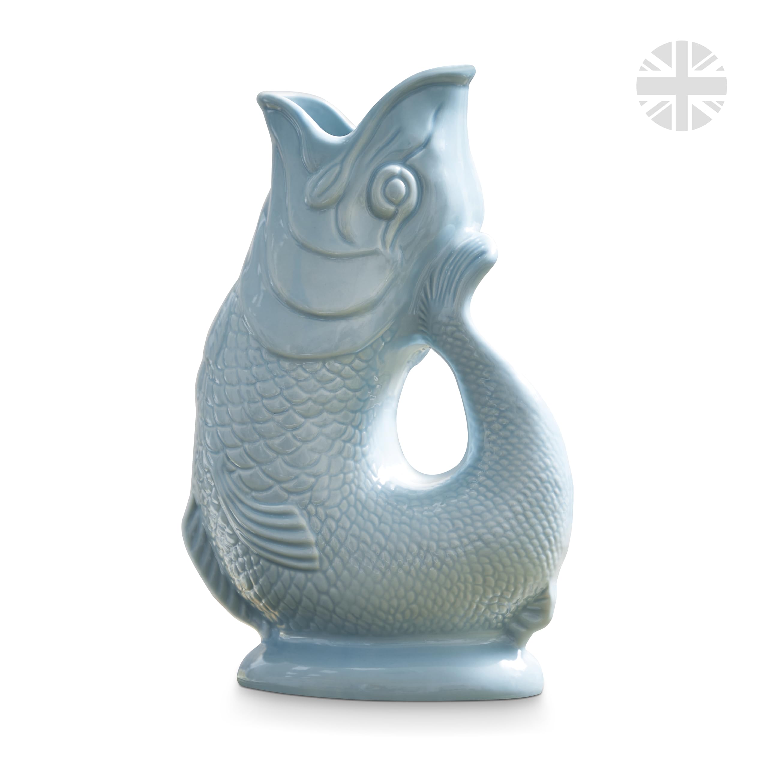 Wade Fish Jug, Handcrafted in Stoke-on-Trent England, Award-Winning Iconic UK Heritage Brand, English Earthenware, 1.2L