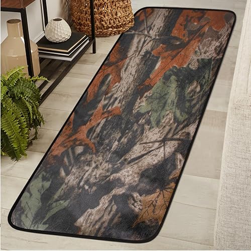 Miniatura 9 de Alfombra larga de 2 x 6 pies 4 pies 4 de julio, con bandera de Estados Unidos, lavable, suave, cómoda, antideslizante, absorbente, para interiores,