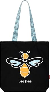 hello-bags. Bolso Tote bag con cremallera, forro y bolsillo interior. Incluye divertidas asas de colores y bonito sobre kr...