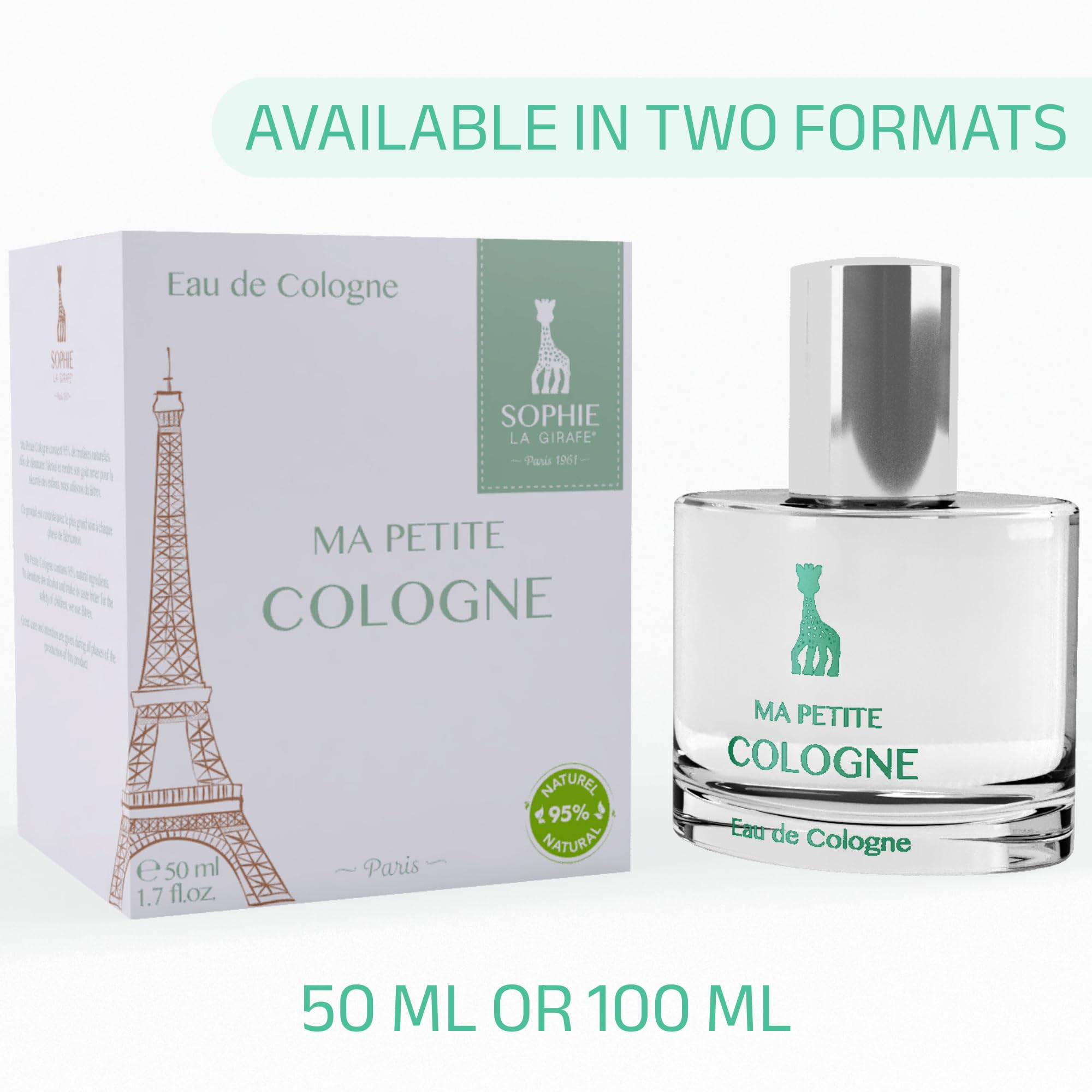 SOPHIE LA GIRAFE Ma Petite Cologne Perfume for Kids and Mothers, 50 ml