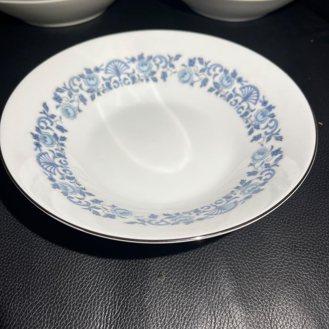 オールドノリタケ ロイヤルブルー 深皿 5枚 アウトレット 新品