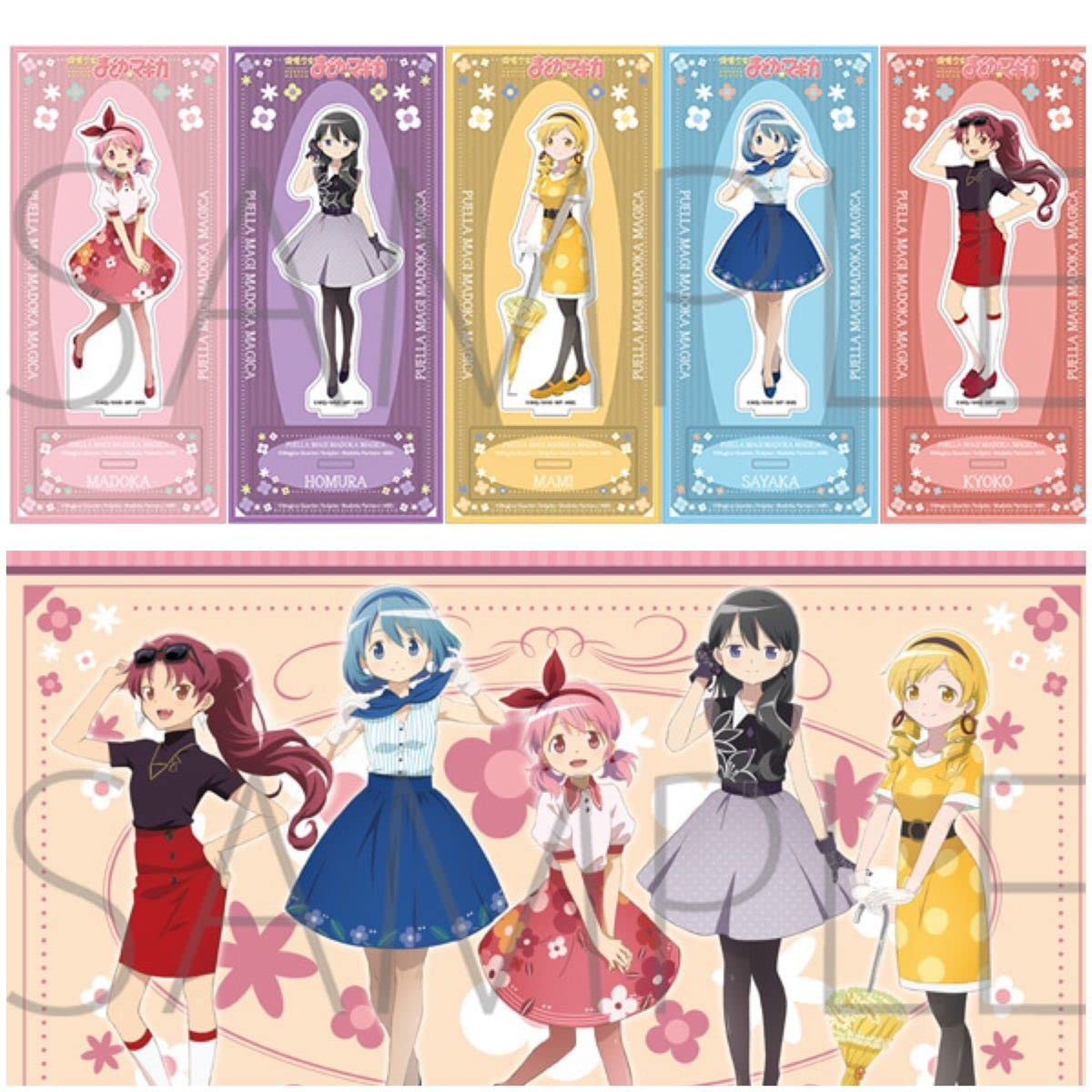 魔法少女まどか マギカ アクリルスタンド 5点セット ミニアクリルスタンド】スマスロ劇場版 魔法少女まどか☆マギカ[前編