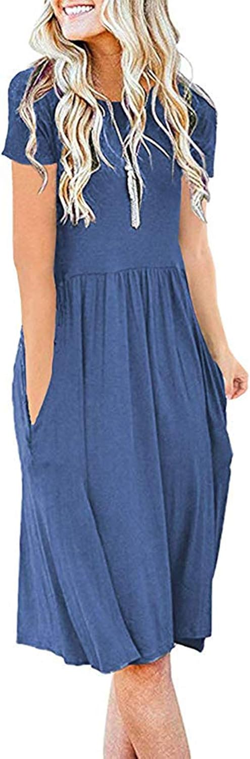 arelily women's summer dresses knee-length short Nigeria | Ubuy