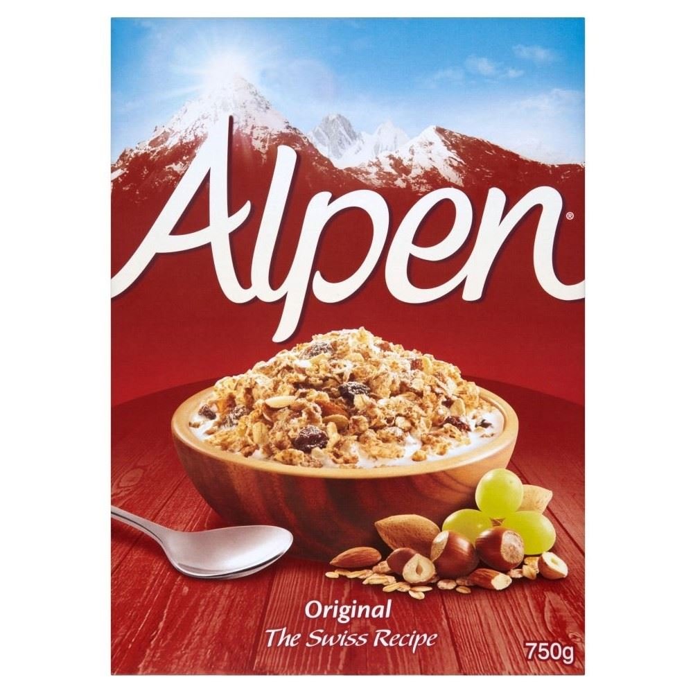 Alpen Oryginalny muesli (750 g) - opakowanie 6 szt.