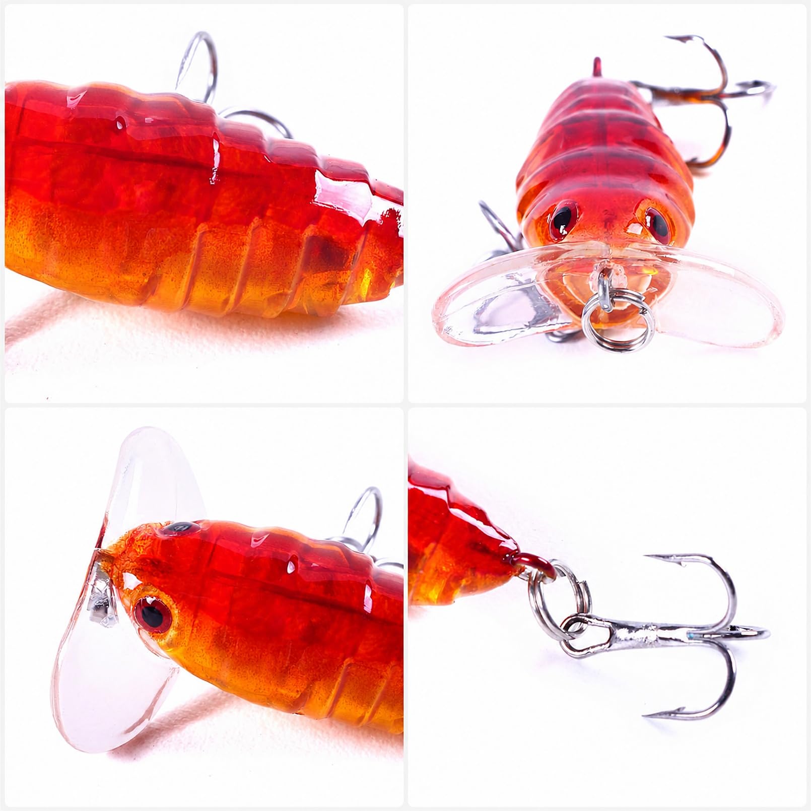 Amazon.co.jp: BAVBAV ルアー ナマズ ルアー 5個セット 4cm 3.8g バス