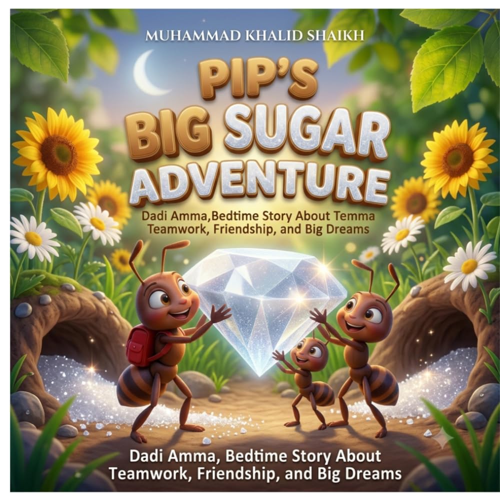 Pip’s Big Sugar Adventure: Dadi Amma, Bedtime Story About Teamwork, Friendship, and Big Dreams