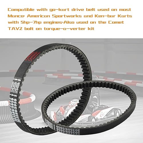 Miniatura 9 de KARSEE 3 unidades serie 30 unidades Go Kart Yerf Dog 203591 Q430203W Q43103W Q43203W Manco Carter 5.5hp 6.5hp 203591 Tecumseh Kartco 7655 Rotary