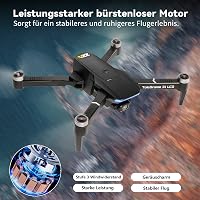 Toladrone TD31LCD Drón Beépített LCD Kijelzős Távirányítóval - Kefenélküli Motorral, Állítható Kamerával, Valós Idejű Képátvitellel, Kezdőkn 4