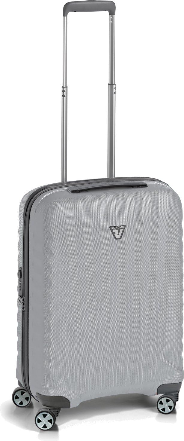 Roncato UNO ZSL Premium 22" Int'l Carry-On Spinner (Silver)
