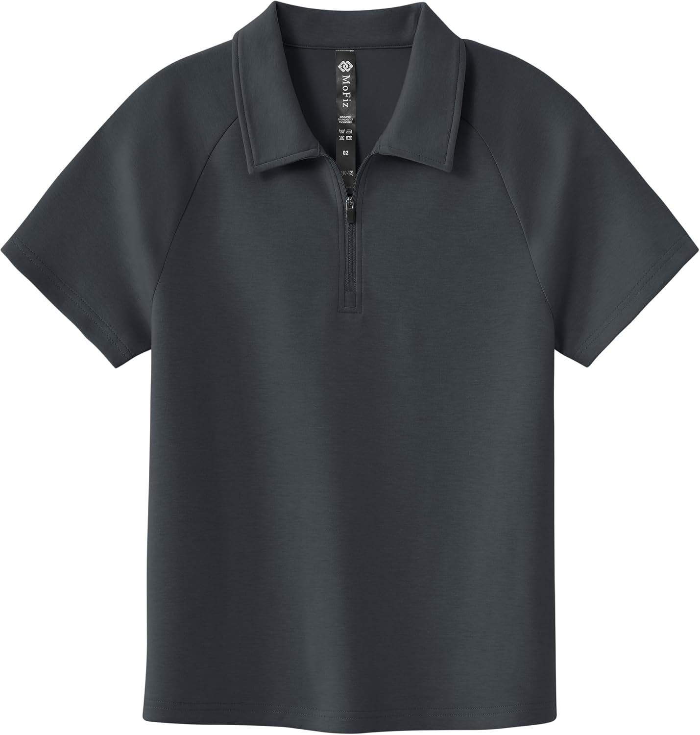 Mofiz Boys Short Quarter Zip Shirt
