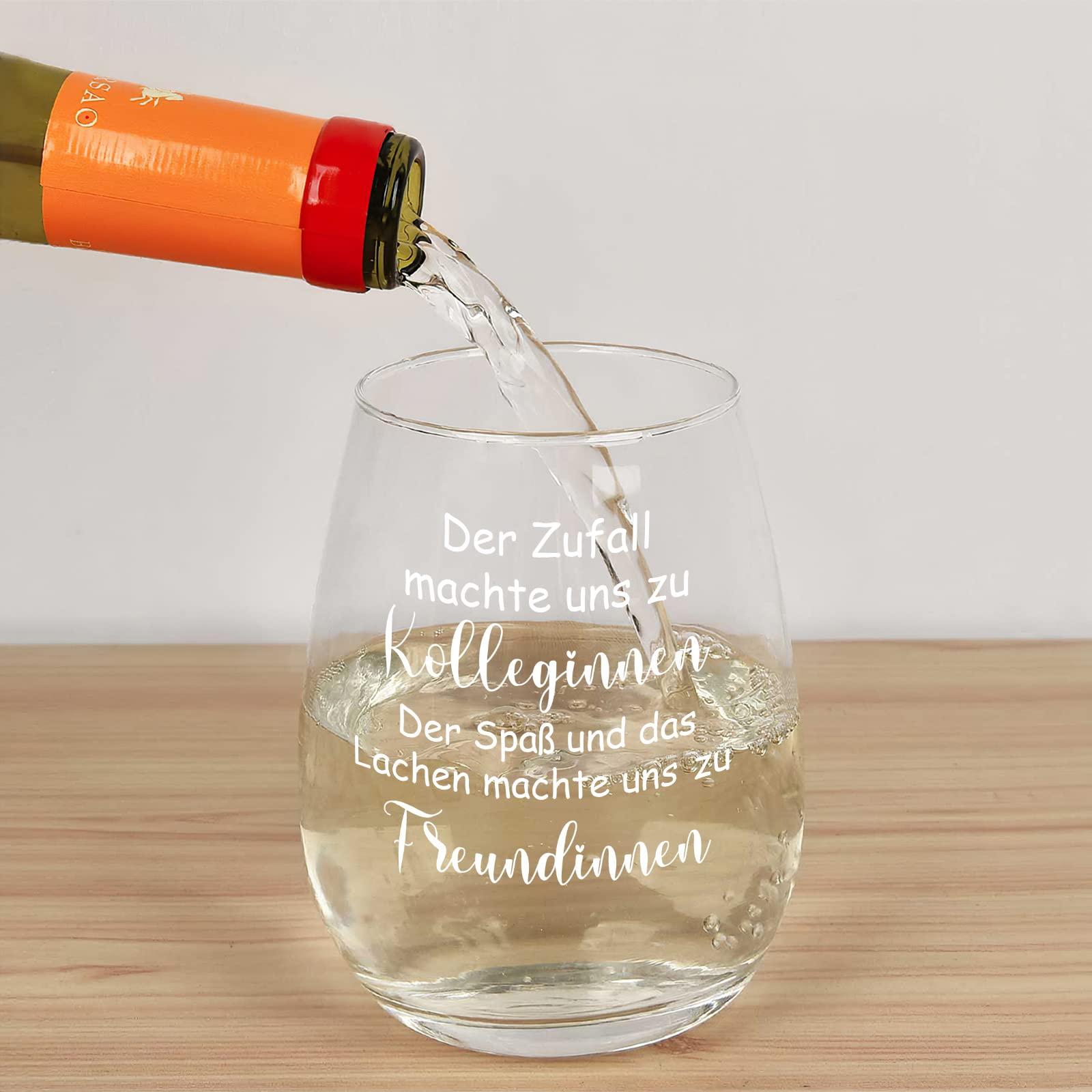 Bicchiere Da Vino Divertente Per Addio Colleghi – 17oz Con Incisione “I Grandi Colleghi Sono Difficili Da Trovare” – Regalo Di Arrivederci, Pensione, Cambio Lavoro