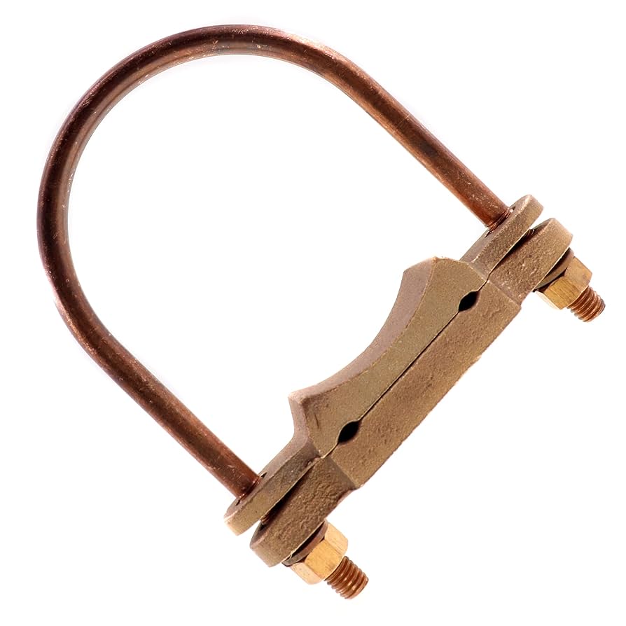 Penn-Union GU-20 Split Frame U-Bolt Grounding Pipe Clamp