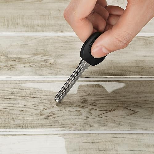 Miniatura 4 de VANCORE Azulejos de cocina de 12.0 x 12.0in, paneles de pared de grano de madera 3D, azulejos de mármol autoadhesivos, papel decorativo de pared, 5