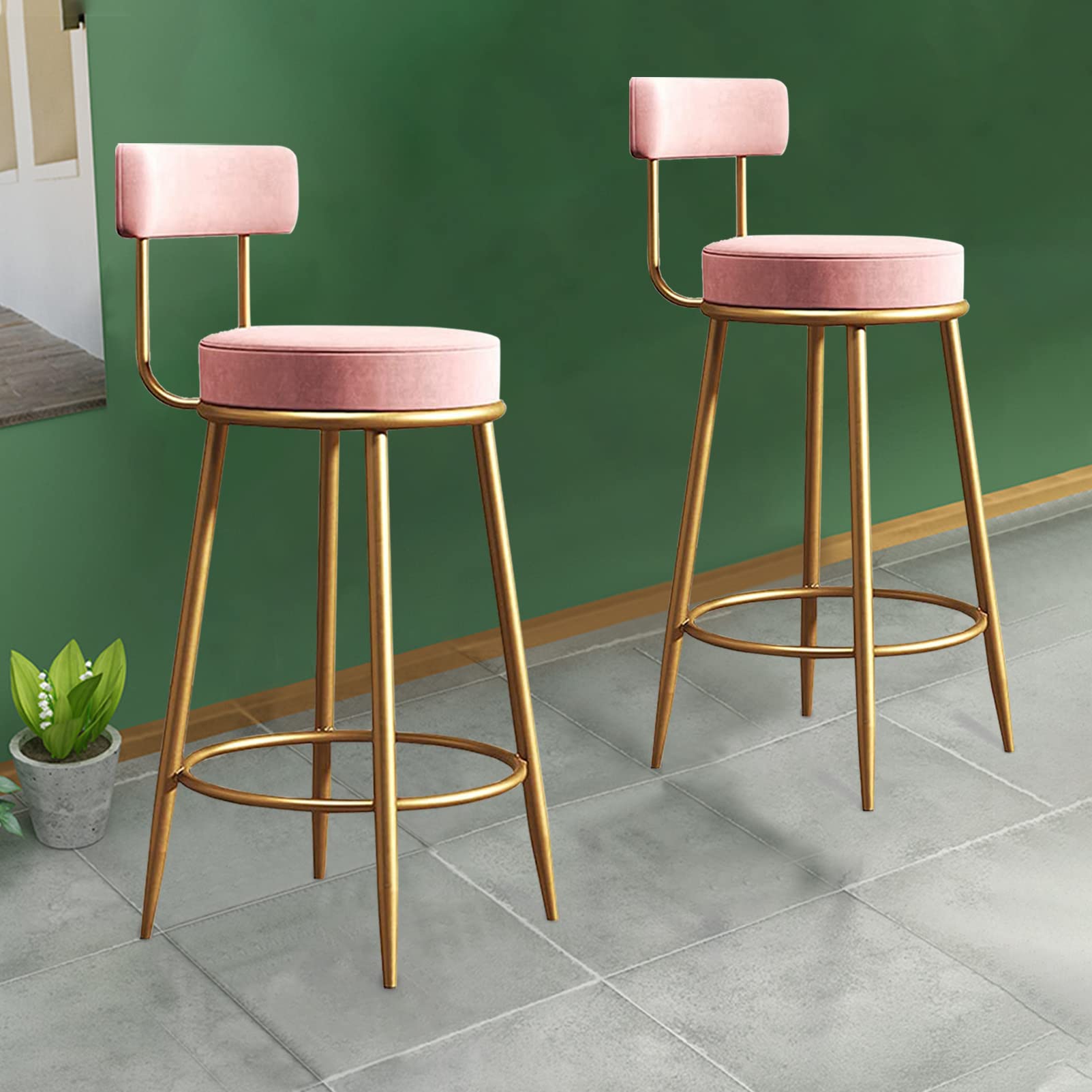 Chaises de hauteur de comptoir pour îlot de cuisine et repas conviviaux en famille