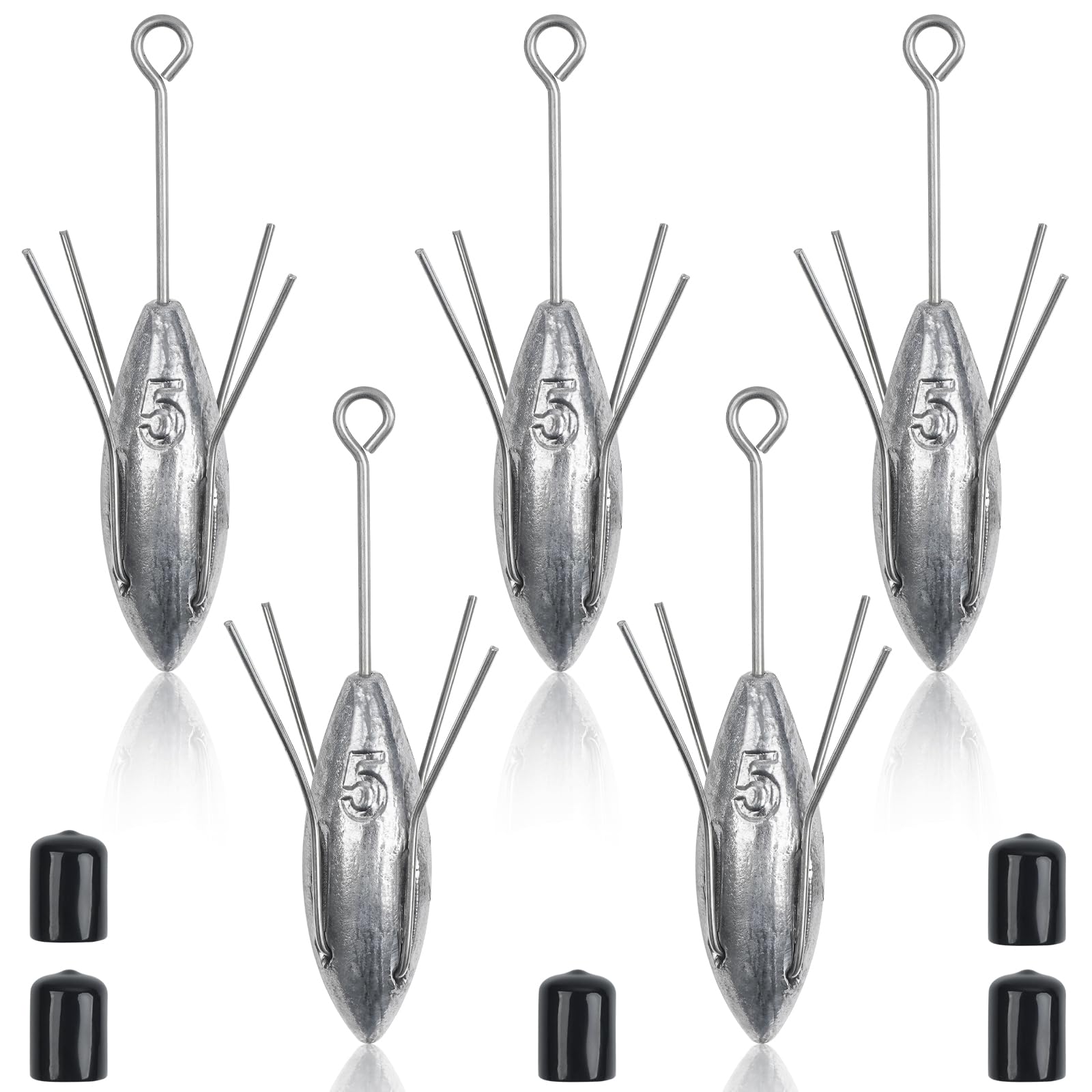 Small Fishing Mixed, 100 Pcs River Saltwater Freshwater Mackerel Deep - View #10
