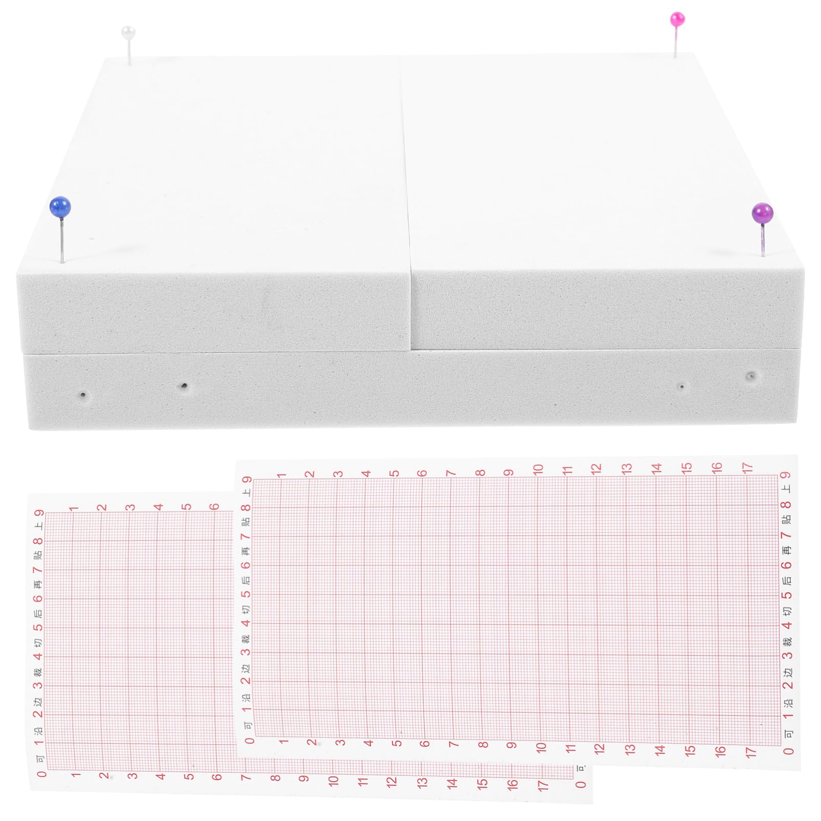 Hohopeti Adjustable Butterfly Wings Display Board Insect Pinning Board for Specimen Making Experiment Board for Easy Wing Spreading and Drying for Classroom Teaching