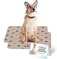 Vista 8 de EZwhelp Almohadillas reutilizables para orina de perro, lavables e impermeables para entrenamiento de orinal o partos, almohadilla para cachorros