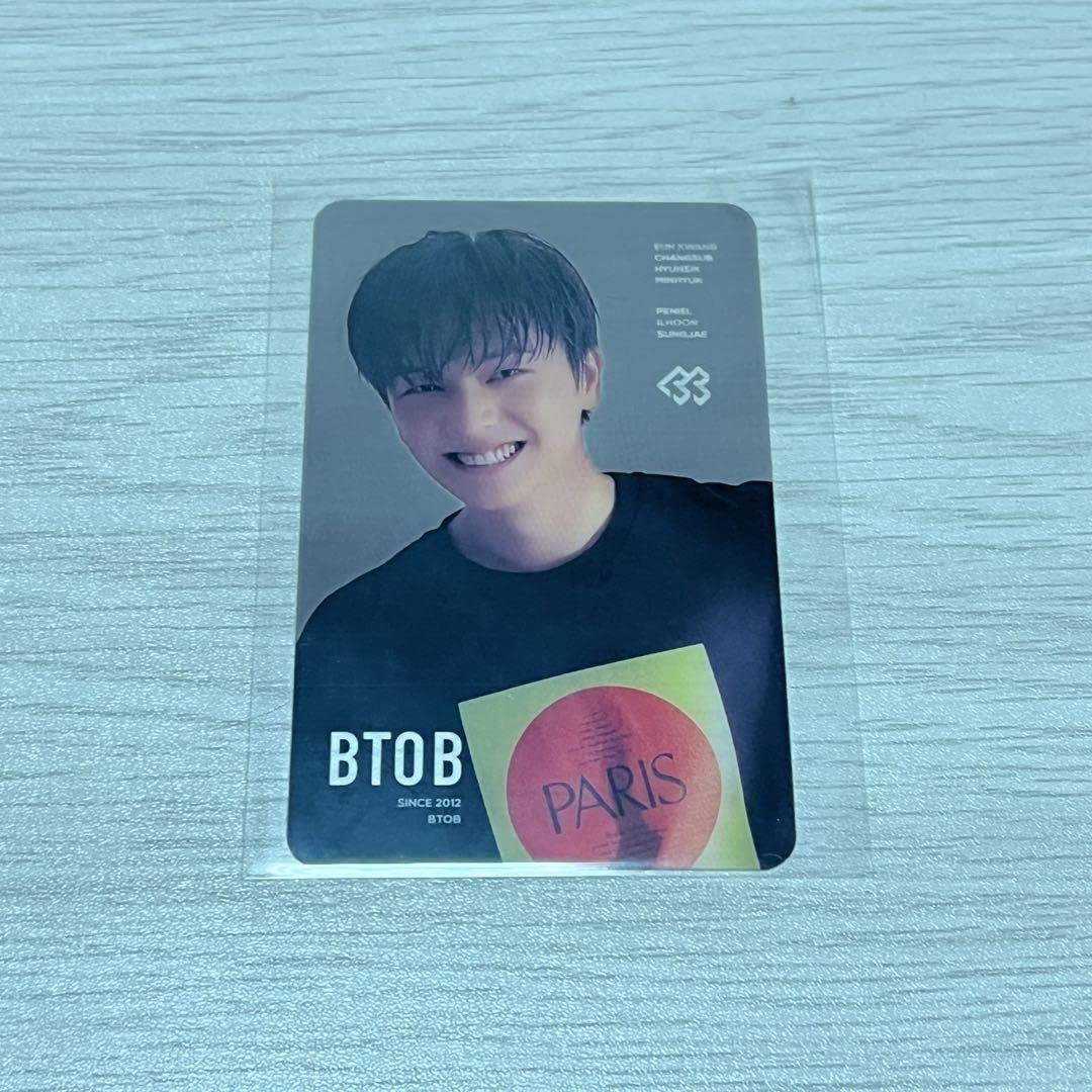 Amazon.co.jp: BTOB ユクソンジェ トレカ クリア グッズ : おもちゃ