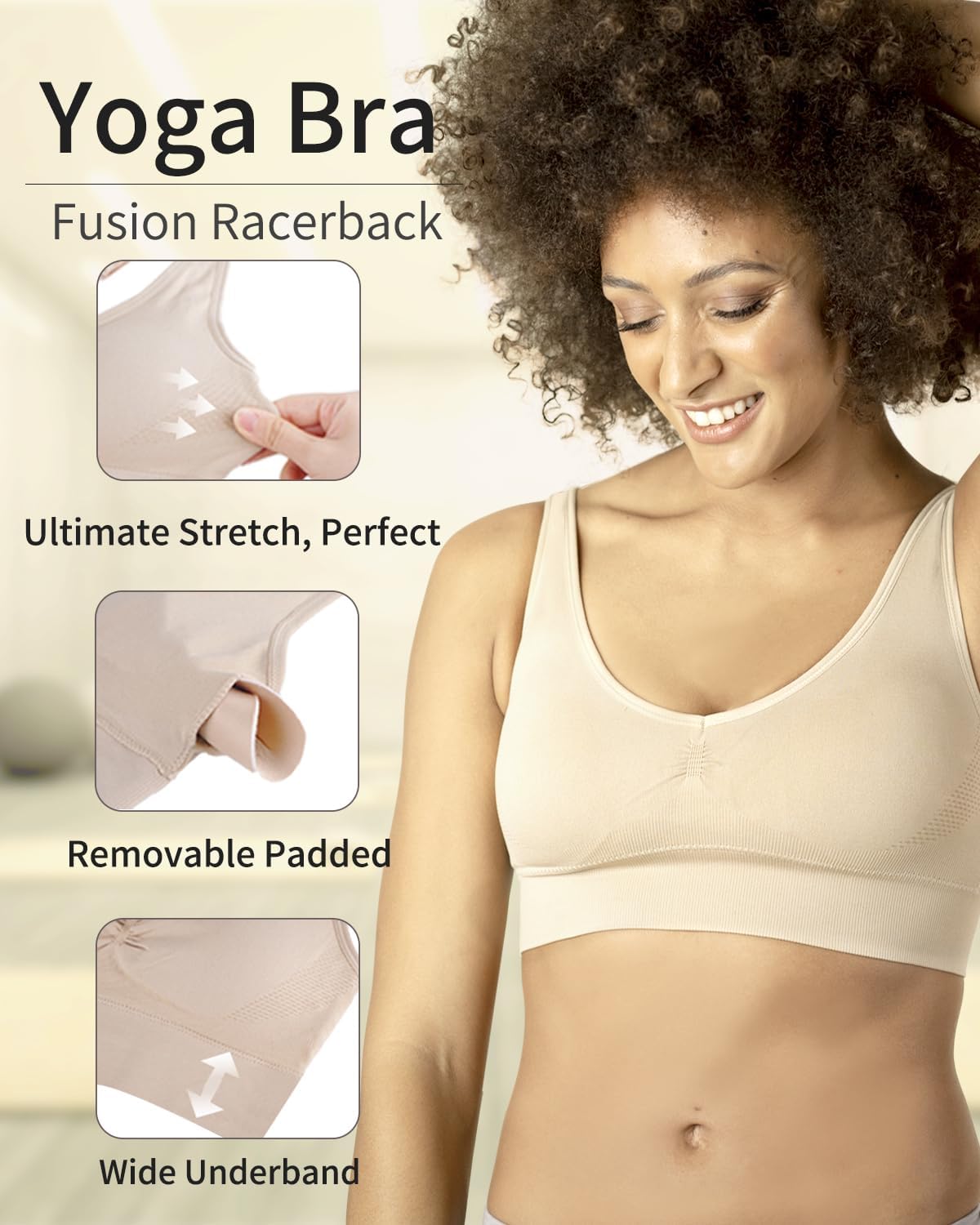 Coobie Seamless Fusion Yoga Bra