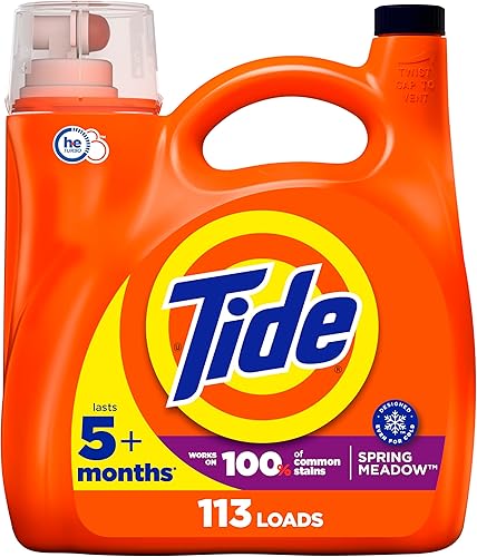 Miniatura 19 de Tide 760838 Detergente líquido para ropa, original, 16 cargas, 25 onzas líquidas