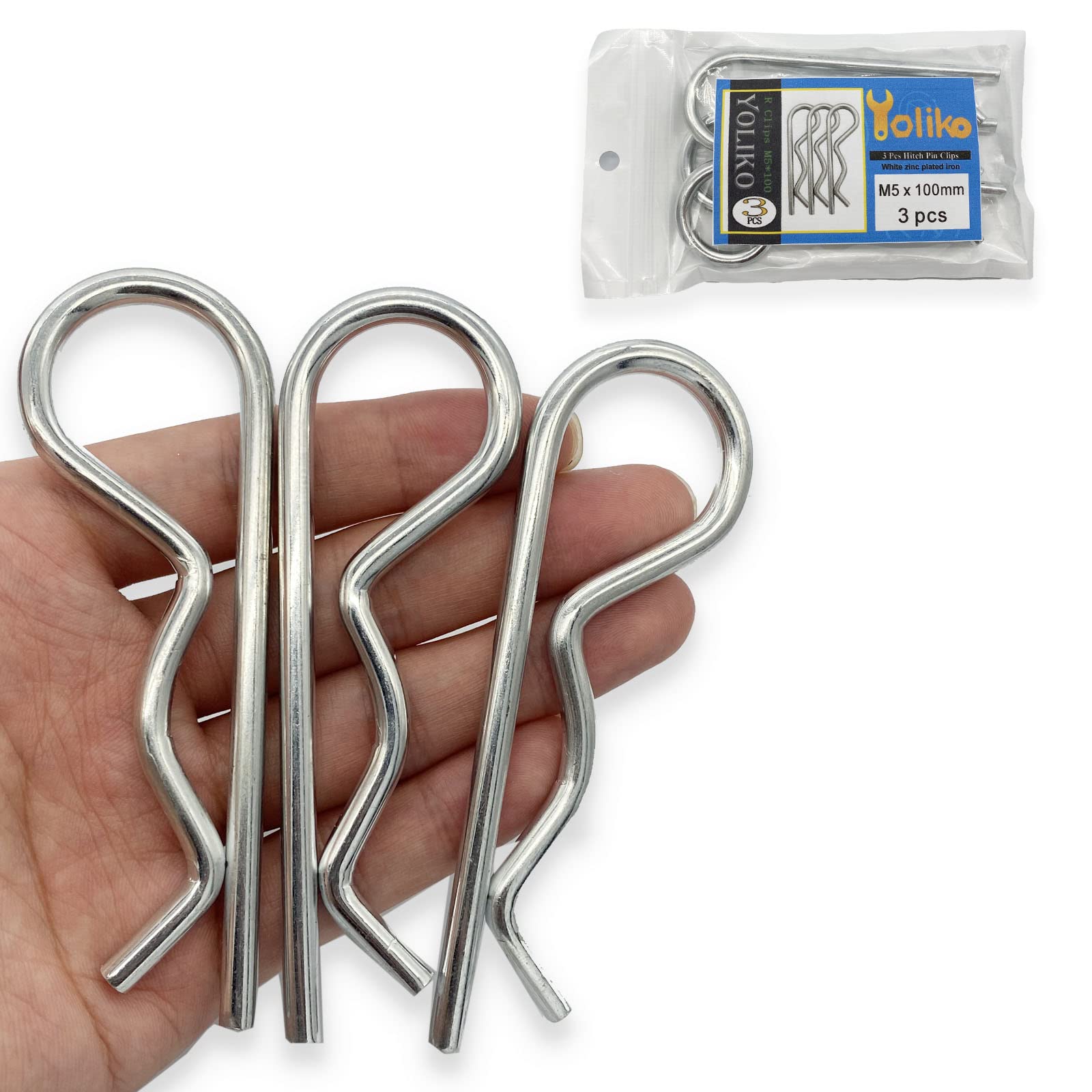 Heavy Duty Hitch Pins - Trailer & Tractor Clips -8