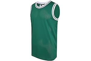 DEHANER Blank Mesh Jersey Perfect for Football, Basketball, Baseball, and Soccer