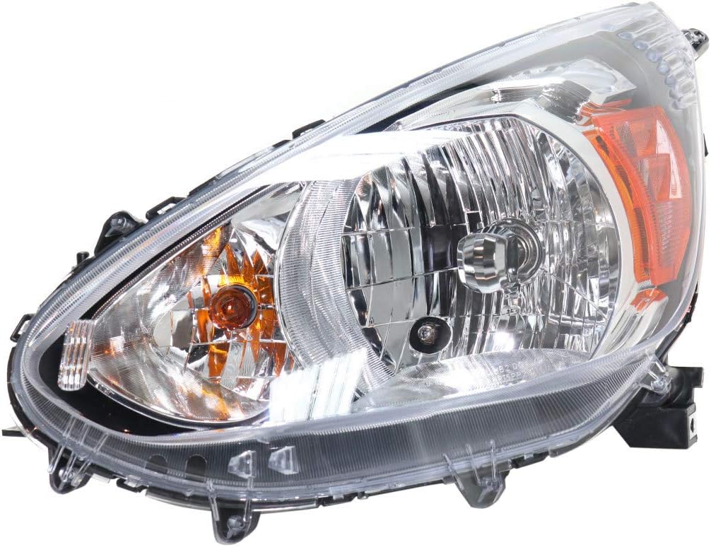 CarLights360: For 2014 15 16 17 2018 Mitsubishi Mirage Headlight Assembly Passenger Side w/Bulbs DOT Certified For MI2503164