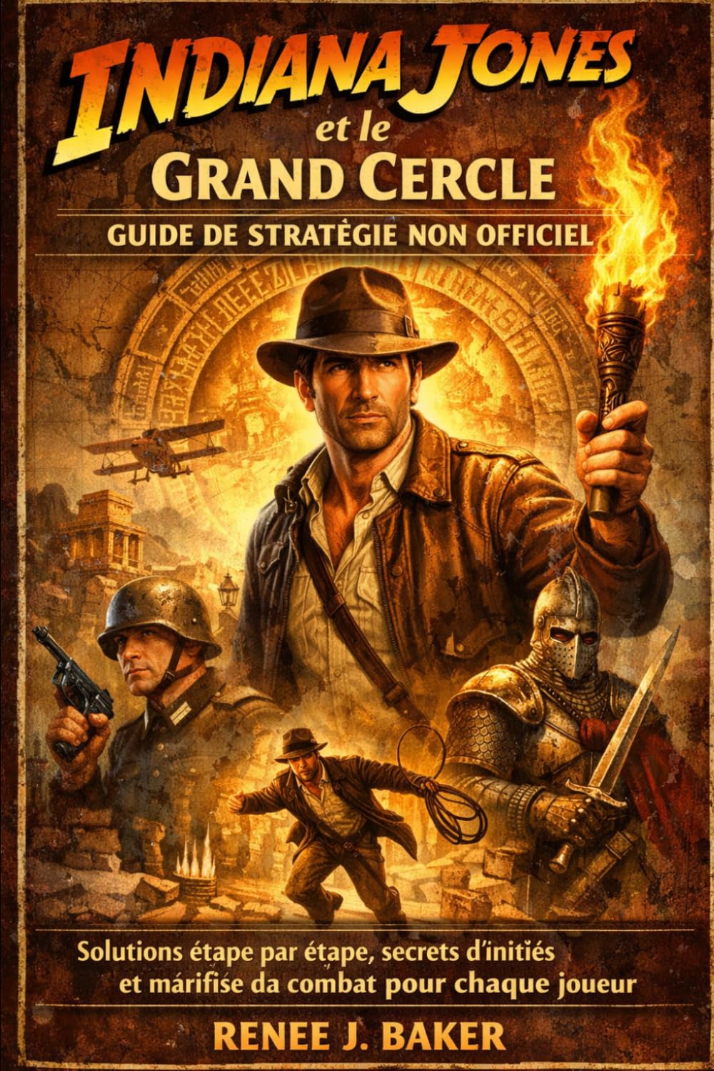 Indiana Jones et le Grand Cercle Guide de stratégie non officiel: Solutions étape par étape, secrets d'initiés et maîtrise du combat pour chaque joueur