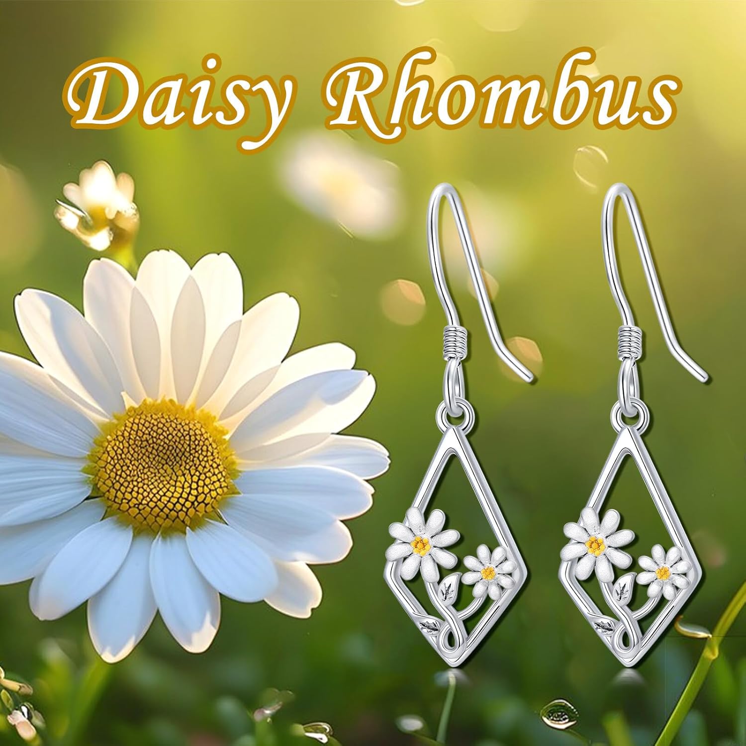 Dangle Leverback Earrings for Women 925 Sterling Silver Sports/Flower/Animal Drop Earrings Jewelry Gifts for Women