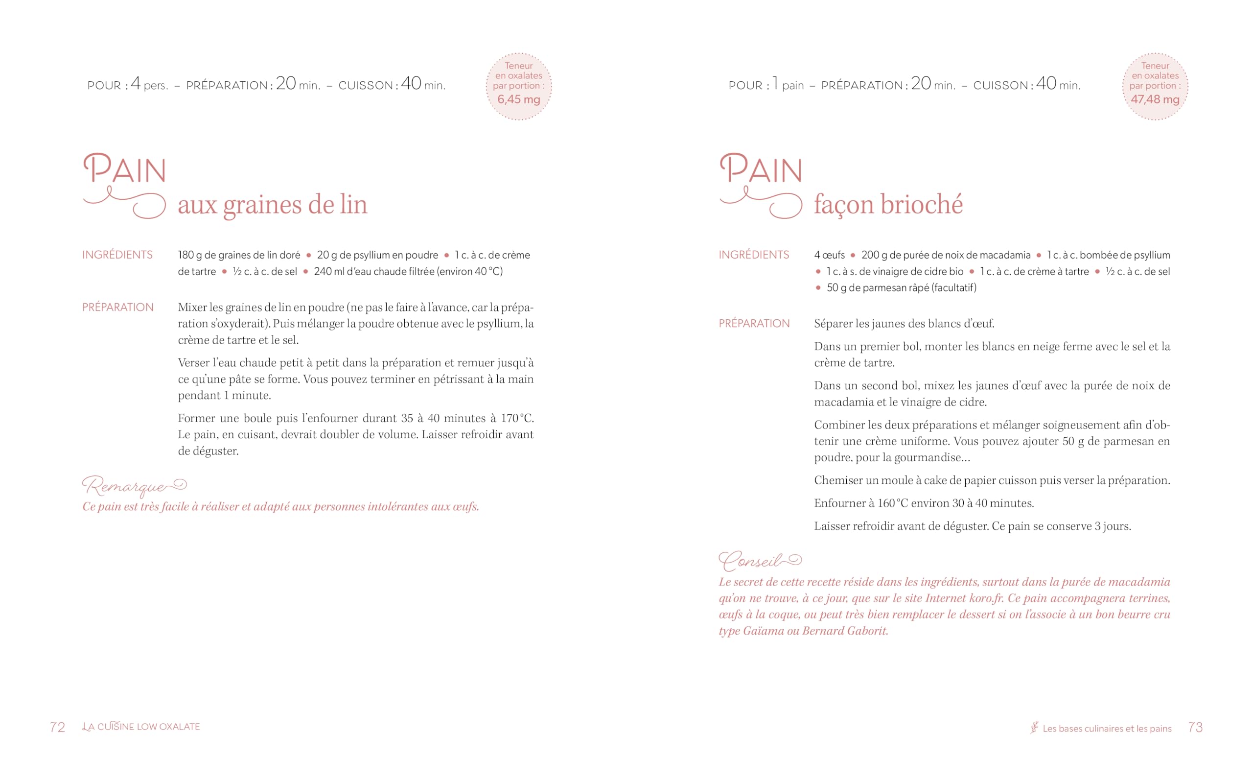 La cuisine low oxalate: 75 recettes gourmandes pour réduire les oxalates, faciliter leur élimination et restaurer votre santé