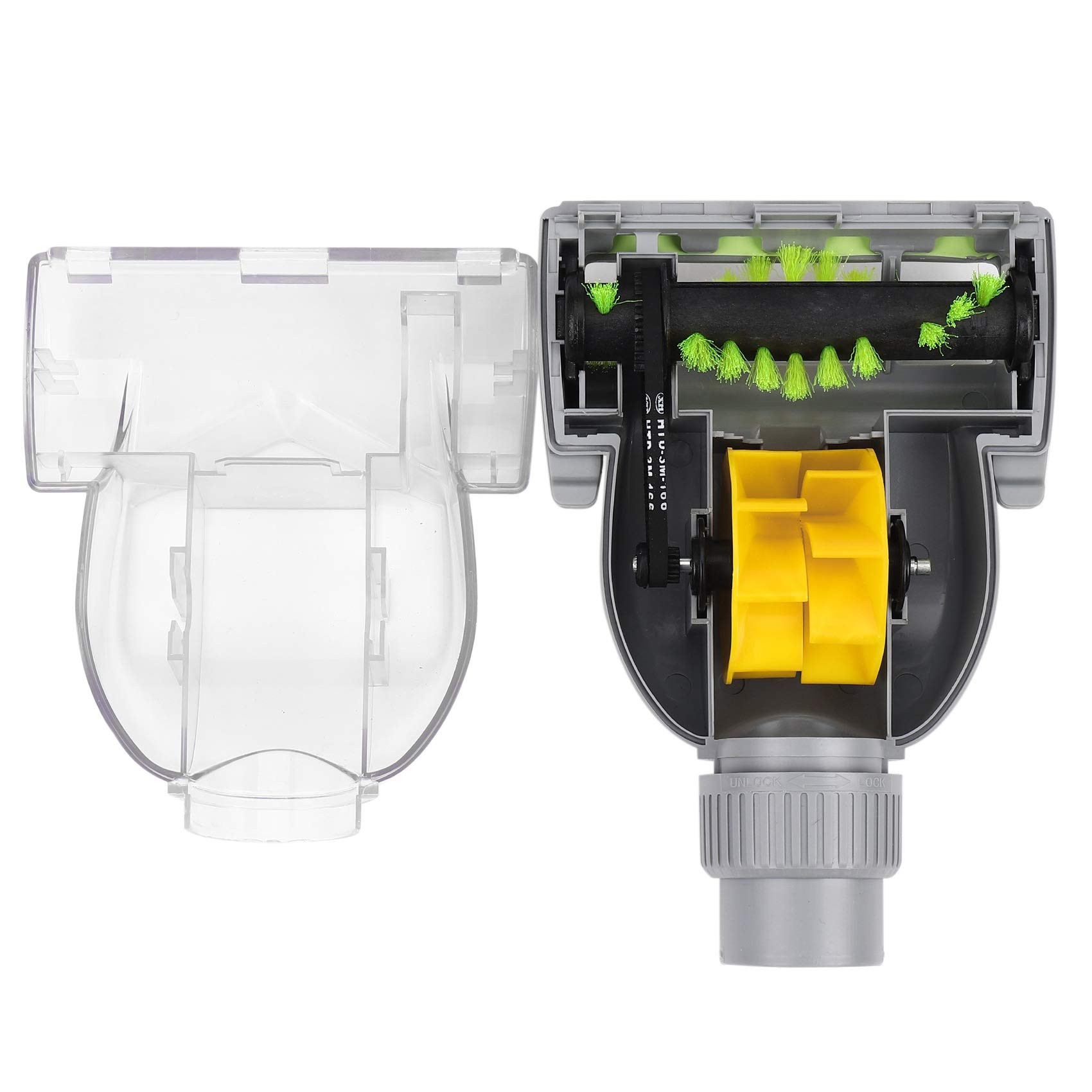 CTRLZS 32mm Vacuum Cleaner Clear Brush Suction Head For Sofa and Bed Vacuum Cleaner Accessory