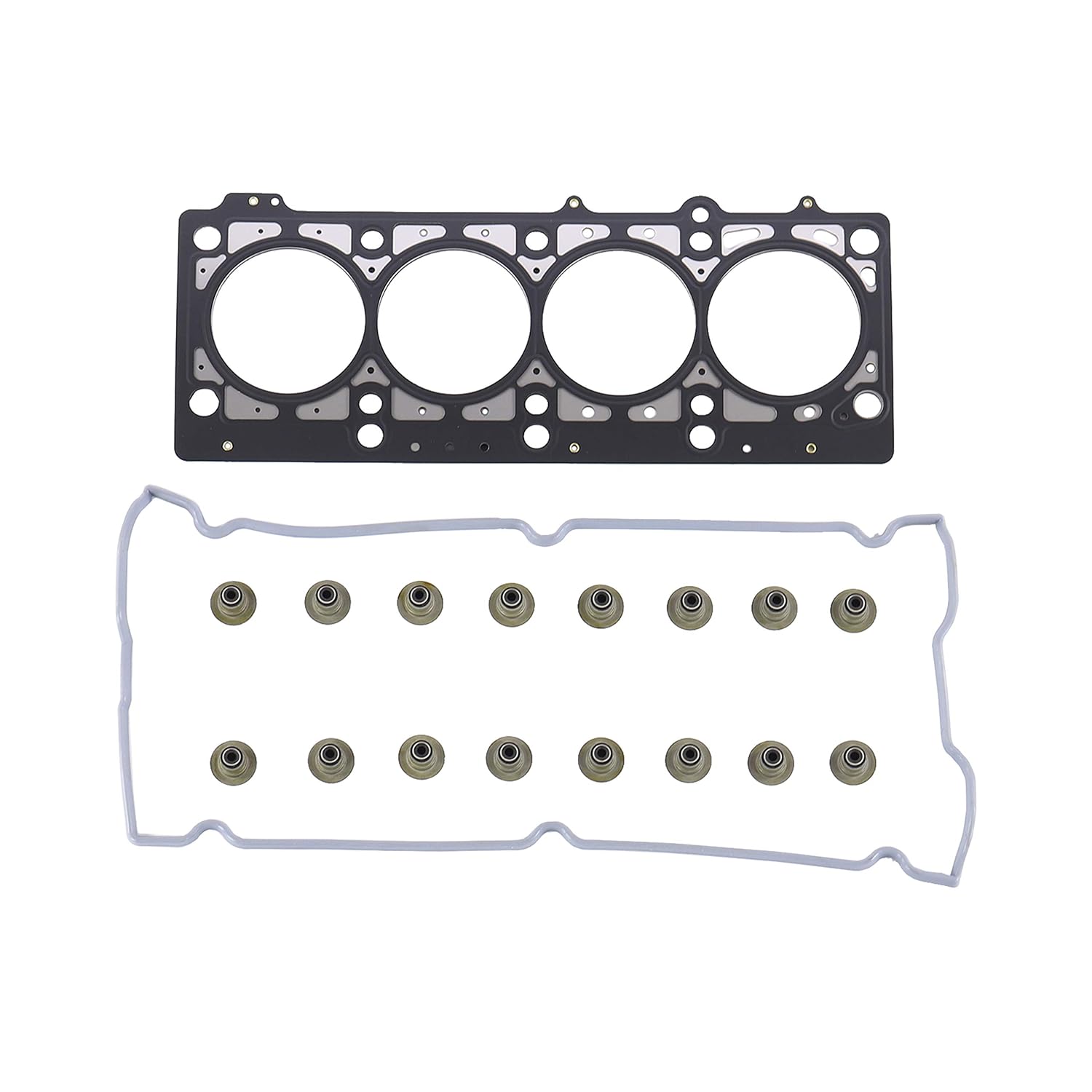 DNJ HGS150 Cylinder Head Gasket Set for 1995-1999 Chrysler, Dodge, Eagle, Mitsubishi, Plymouth Avenger, Eclipse, Neon, Sebring, Talon 2.0L DOHC L4 16V 122cid VIN Y