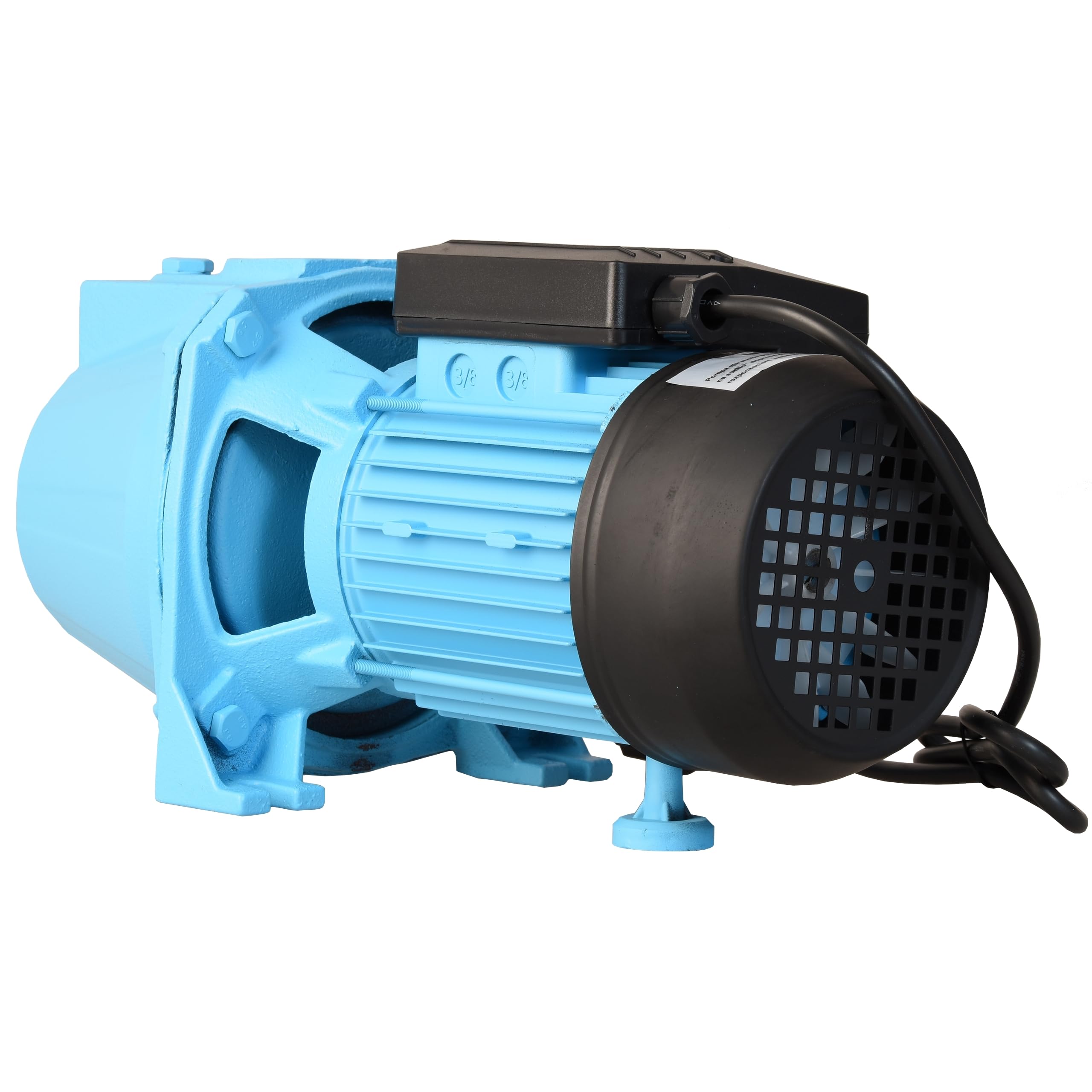 Pompe à Eau SET 100S (1100 W, 3600 l/h, hauteur max. 50 m) – Pompe de Surface, Pompe d’arrosage - Pour Eau Propre - Pompe de Jardin, Pompe d'irrigation
