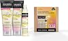 John Frieda Go Blonder Advantage Set for Blonde Hair - Shampoo, Conditioner, Whitening Spray & MegRhythm Eye Mask - Brightens Gradually - Also for Colour Treated Hair, 600 ml
