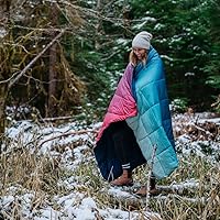 Vista 2 de Rumpl NANOLOFT Manta Puffy - Decoloración Crujiente - 1P