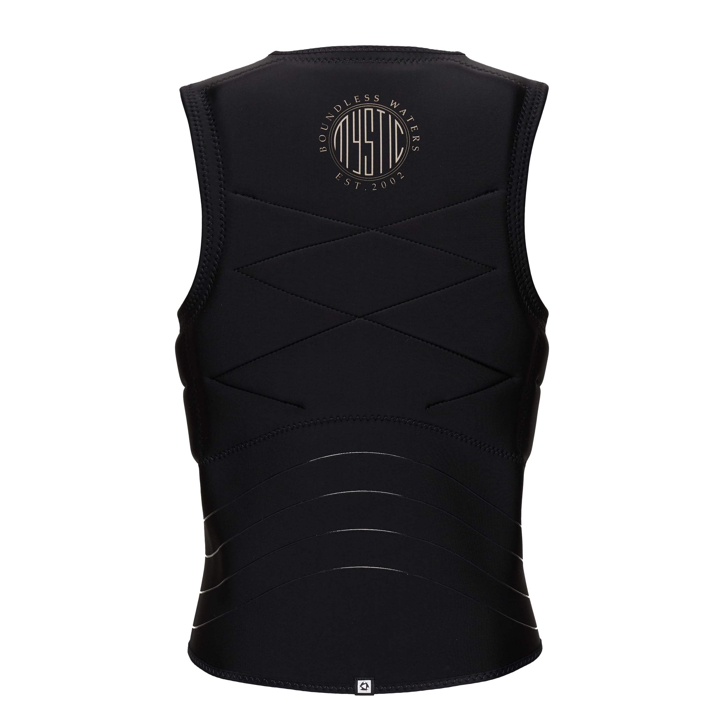 Mystic Outlaw Front Zip Impact Vest 35005.230225 Black