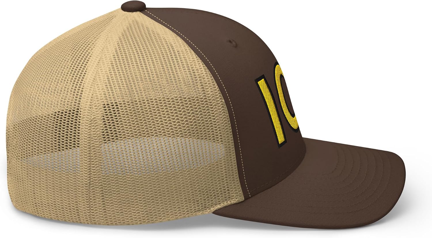 NX ICE Trucker Hat Embroidered Curved Bill Mid Crown Adjustable Cap