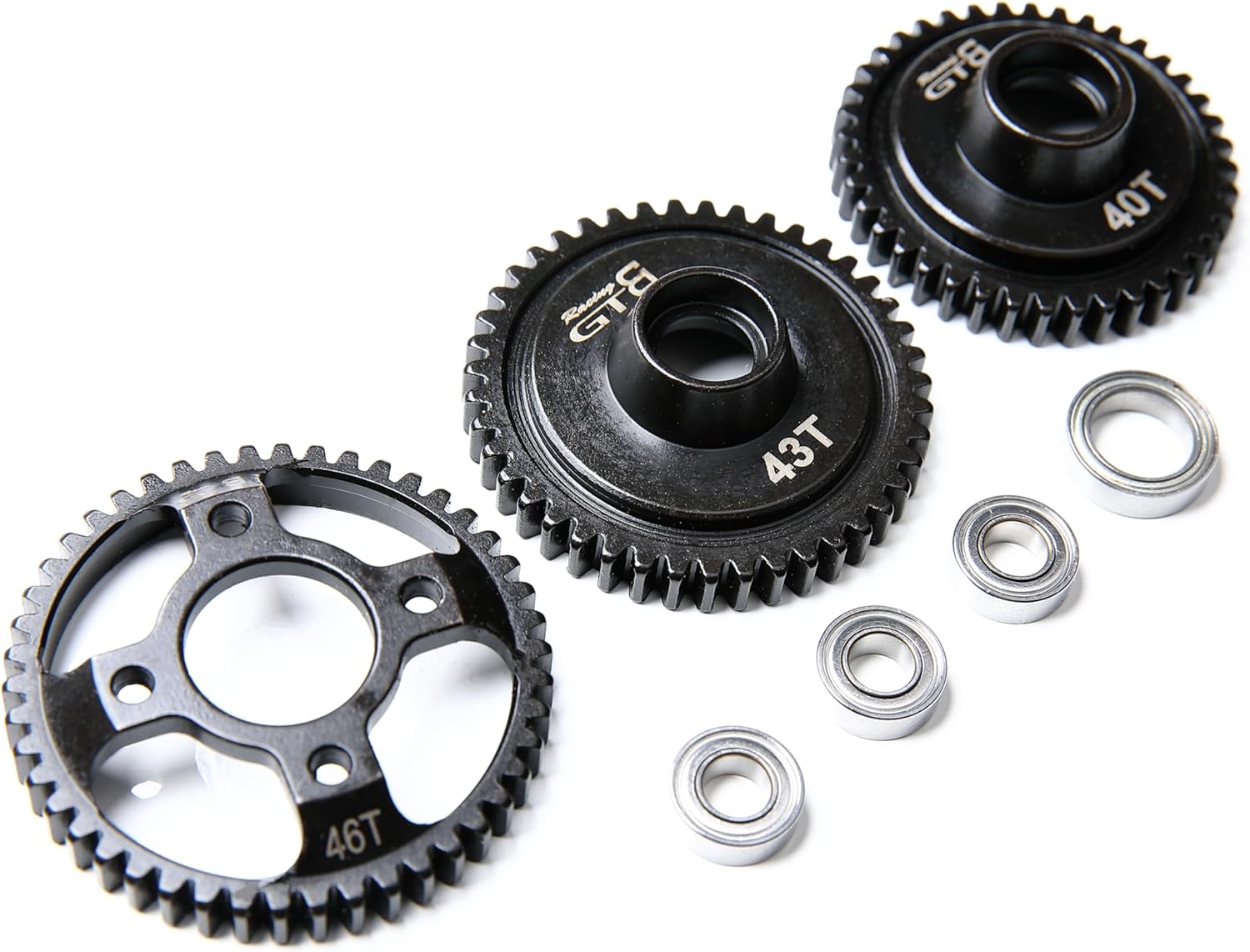 Steel Kyosho Mad Force Kruiser 2 Speed IG109B / 3 Speed MA008 Gear/Clutch Set for 1/8 RC Car Mad Crusher F-OXX USA-1 (3 Speed+Clutch)